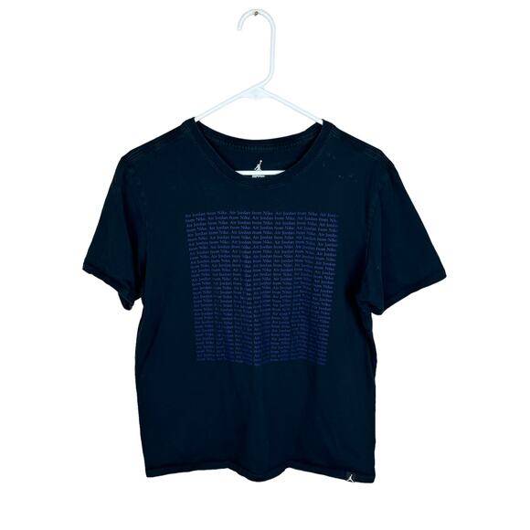 Nike Men's Air Jordan Black Graphic Tee Sz M - Picture 1 of 7